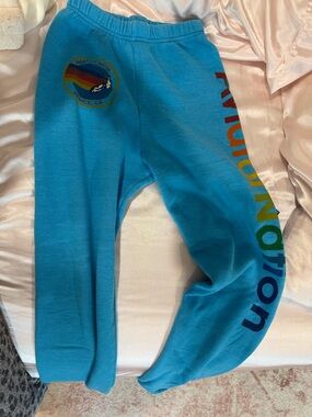 Aviator Nation kids blue Sweatpants